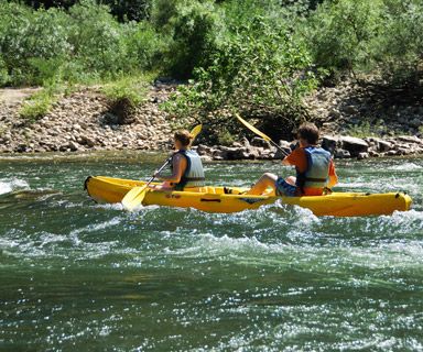 Canoeing Ardèche