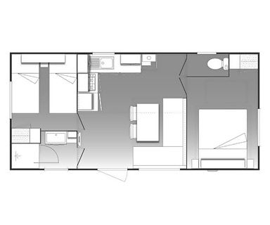 Plan Résidence O'Hara Family 4/5 places